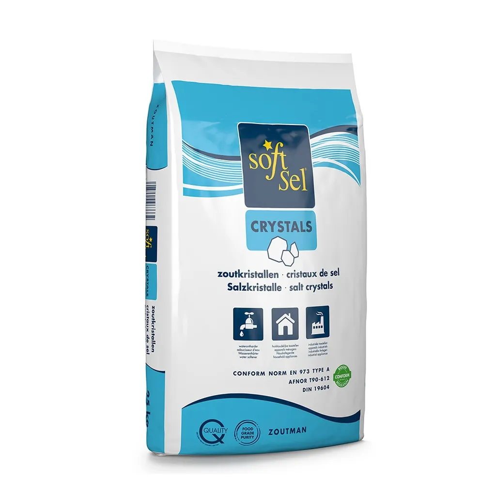 Palette Sel Adoucisseur cristaux 40x25kg