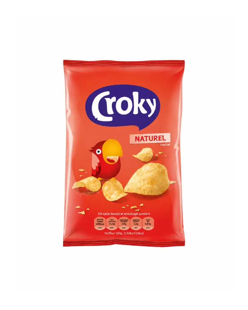 Palette Croky Nature 88 cartons 20x40g