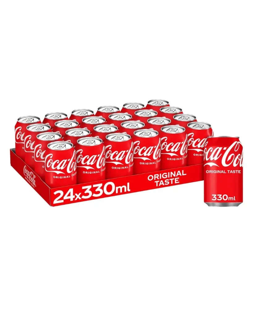 Palette Coca-Cola 99 trays 24x33cl Origine Danemark/Allemagne